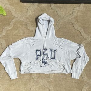 LF cropped penn state hoodie